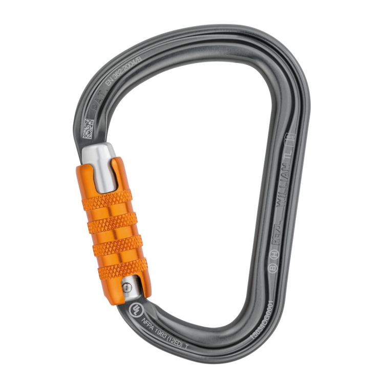 Mosquetón Petzl William Triact Lock